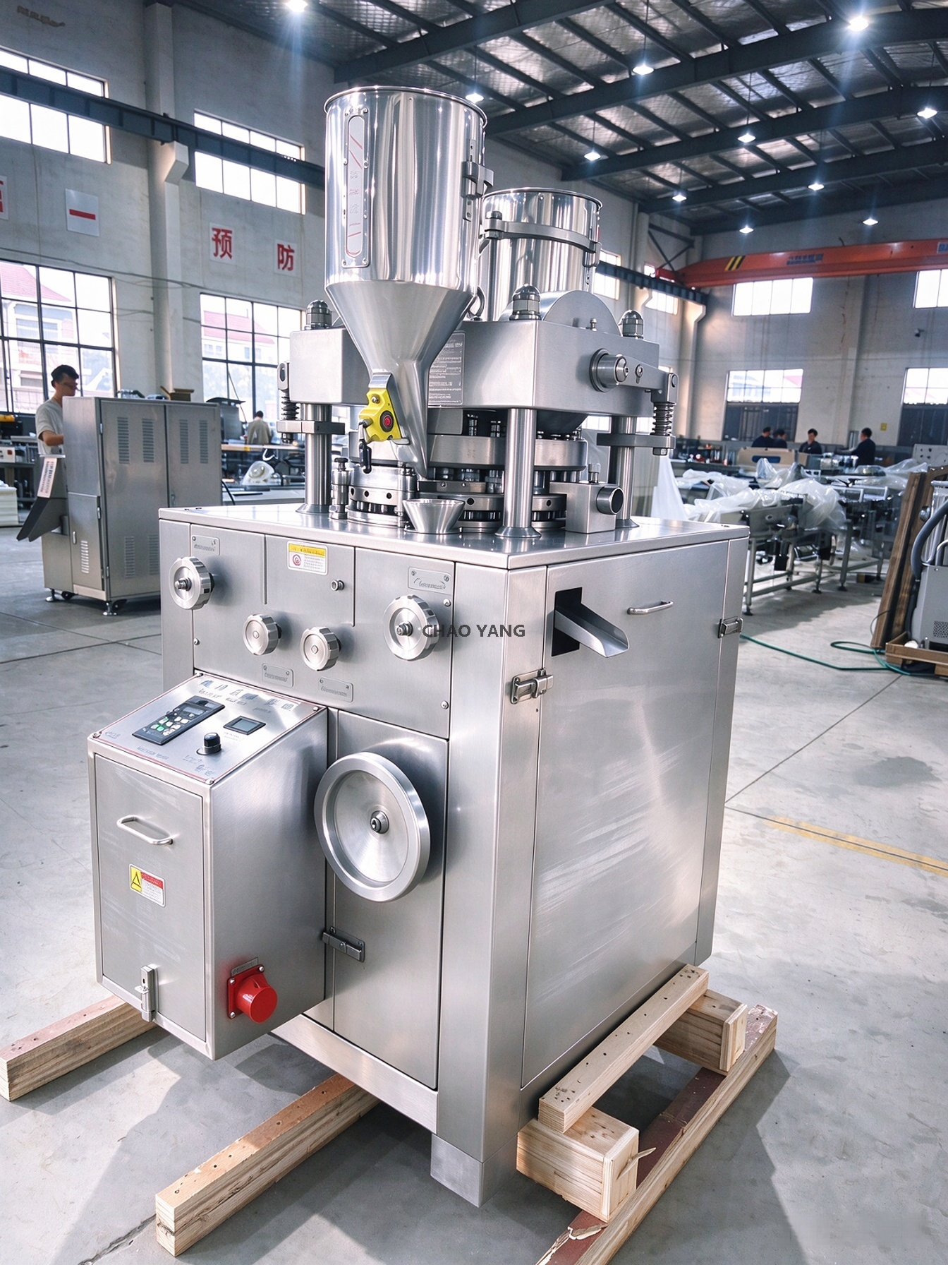 CY-31D Vollautomatische Rotationsmaschine zur Herstellung komprimierter Süßigkeiten, Ausrüstung zur Herstellung von Milchbonbons und Hartbonbons