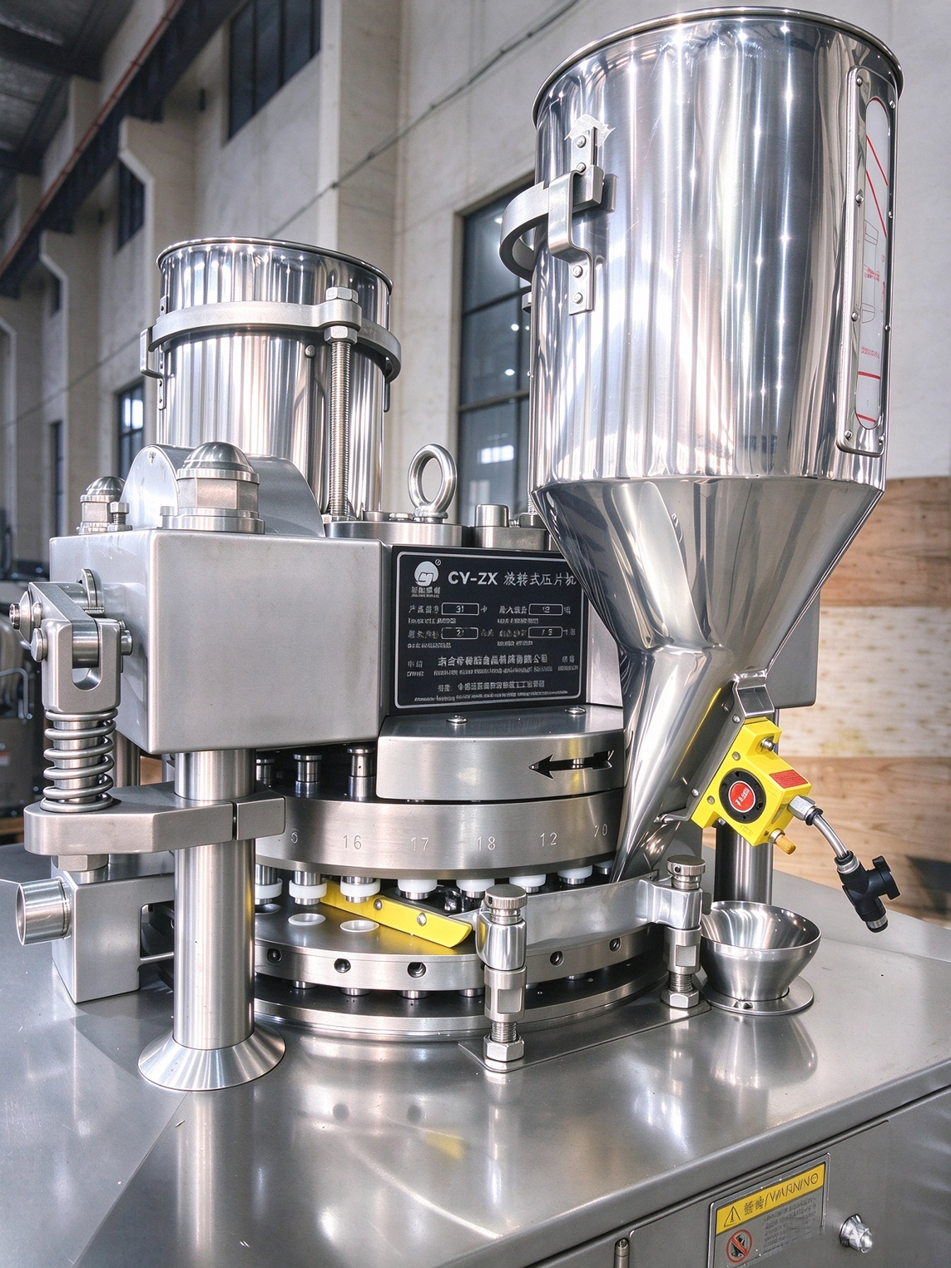CY-31D Vollautomatische Rotationsmaschine zur Herstellung komprimierter Süßigkeiten, Ausrüstung zur Herstellung von Milchbonbons und Hartbonbons